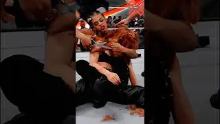 Bianca Belair cuts off Becky Lynch hair #biancabelair #beckylynch #wwe #shorts