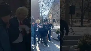 Trump IMPERSONATOR viciously assaulted By Protesters