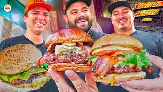 BURGERS PARRUDOS E SANDUBA VEGETARIANO - INVASÃO SANTA CRUZ | Hambúrguer Perfeito
