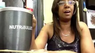 Смузи с зеленым чаем матча в моем NutriBullet!