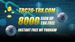 🔥За регистрацию дают 8000 TRX (TRON)🚀Заработок криптовалюты⚡️Зарабатывай уже сейчас💰