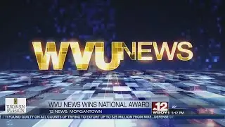 Reed College of Media's WVU News program wins first place in national competition