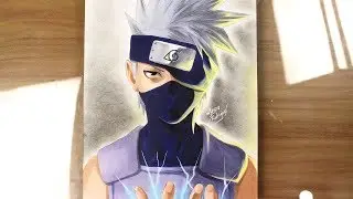 DESENHANDO KAKASHI HATAKE - ANBU - | NARUTO