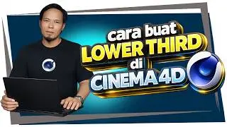 🔴 cara buat Lower Third Cinema 4D ( Tutorial vMIX )