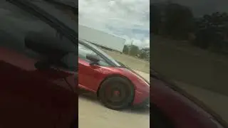 lamborghini vs tesla plaid roll race #McLaren #tesla