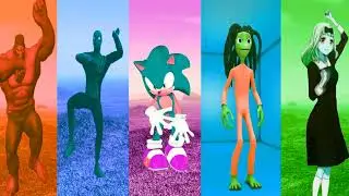 Alien dance show  Anime Dance  Dame tu cosita  Sonic dance   Hulk dance   Dance song challenges
