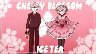 Cherry Blossom Ice Tea meme (countryhumans Japan🇯🇵)