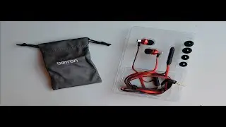 Best headphones Betron DC950HI Earphone with Mic and Remote Control unbox