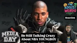 NLE The Great Media Day Freestyle (Reaction) HE STILL TALKING CRAZY ABOUT NBA YOUNGBOY!!!