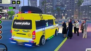 CROSSING TRAIN PATRI - Indian Offroad Bus Driving 3D - Bus Game Andriod Gameplay