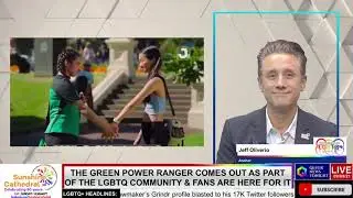 The green Power Ranger comes out as part of the LGBTQ community
