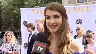 Casey Burke Interview 2019 Young Entertainer Awards Red Carpet