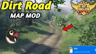 Finally🔥New Extreme DESERT Hills Roads map Mod For Bus Simulator Indonesia !Bussid Mod Map 4.3.3