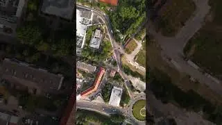 Aerial drone shots of Poprad, Slovakia #slovakia #poprad #mini3pro