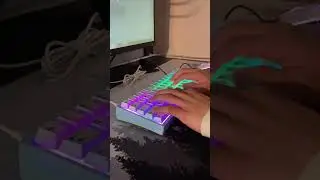 kbd67 lite r4 with L+F Durock Creamy Green L2 Switches