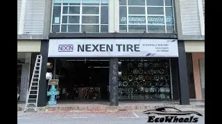 Signboard at Ecowheels's Kota Samarahan finally here