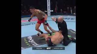 O nocaute de 🇨🇳 Aoriqileng sobre 🇺🇸 Cody Gibson no #ufcvancouver