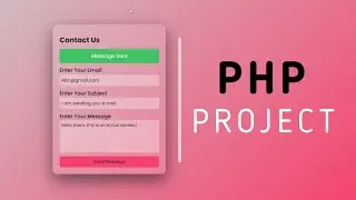 How to Create a Fully Functional Contact Us Page with HTML, CSS, JavaScript, and PHP