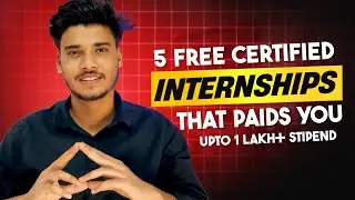 5 Upcoming Paid Internships in 2025 | Free Registration + ₹1 Lakh Stipend 🔥 | Apply Now!