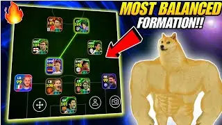 How To Get The MOST BALANCED Formation In Efootball 2026! 💯🔥 || 4222 Formation || eFootball 2026
