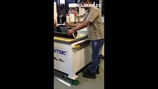 LIMAC cnc cutting machine for Pre-insulated ductboard panel cutting