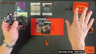 Omaaj Solo Play - Edgar Allan Poe Deck