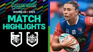 2025 NRLW Match Highlights | Knights v Raiders | Round 5