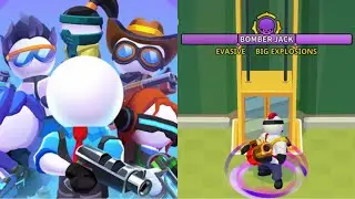 Squad Alpha | Forest Area 2/4 Boss Fight - Bomber Jack | Android Action Shooting Game HD