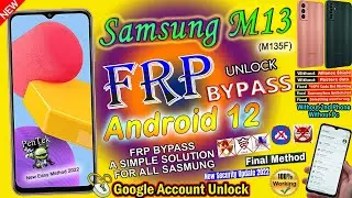 Обновление безопасности Android 12 для Samsung M13 FRP Bypass, октябрь 2022 г. | Решение проблемы с приложением Update App Not Installed No PC