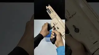 Testing A New Scar Gel Blaster Gun || #gelblaster #gelblastergun #airsoftplayer #shorts #ytshorts
