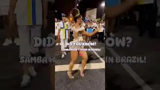 Did You Know? SAMBA Isn&rsquo;t Originally Brazilian?! 🤯 #shorts #DidYouKnow #FunFact #ScienceFacts