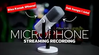 Mic Murah & Bagus Buat Live Streaming di iPhone! - Fifine AM8 Streaming Recording Microphone