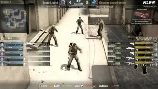 CLG vs  Liquid, map 2 mirage, MLG Columbus