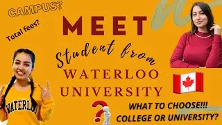 Know everything about WATERLOO UNIVERSITY ft @harleen.bediii