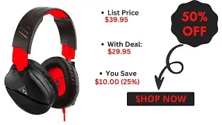 Turtle Beach Recon 70 Gaming Headset for Nintendo Switch