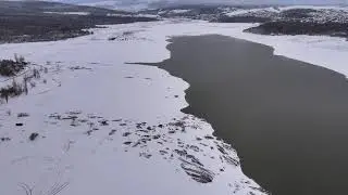 Окрестности Симферопольского водохранилища 14 Февраля.
