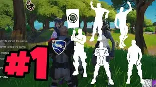 EMOTE BATTLING (Party Royale) #1
