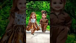 Catwalk Cherubs 🌺👰🏻 Heaven-Sent Style in Pint-Sized Packages 🧚🏻🌺 #shorts