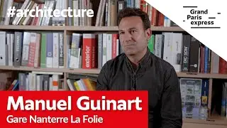 Nanterre La Folie : la gare du Grand Paris Express par l'architecte Manuel Guinart