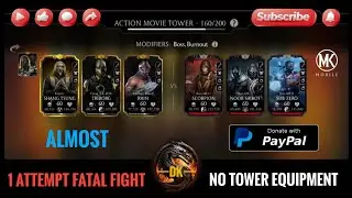 Fatal Action Movie Tower 160 & Reward 🎮 Mortal Kombat Mobile/MK Mobile #mortalkombatmobile #mkmobile