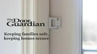 The Door Guardian- Outswinging Lock Installation (using adhesive)
