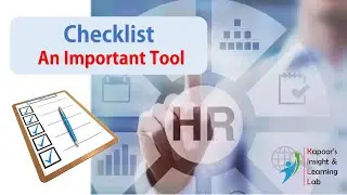 Checklists - An Important Tool