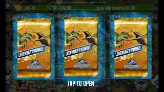 LEGENDARY RUMBLE PACK II Jurassic World The Game II Dinosaurs Game