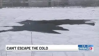Local residents experience southern snowfall