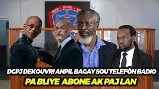 Ansyen senate kato gate bagay li di ke DCPJ jwenn dosye sou phone Badio ta sanble Ariel pran nan cho