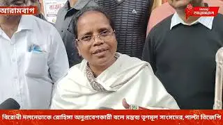 বিরোধী দলনেতাকে রোহিঙ্গা অনুপ্রবেশকারী বলে মন্তব্য তৃণমূল সাংসদের,পাল্টা বিজেপি