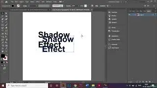 Long Shadow typography