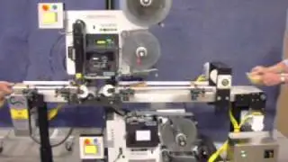 Daul Label appliocation using Weber 5300 label applicator