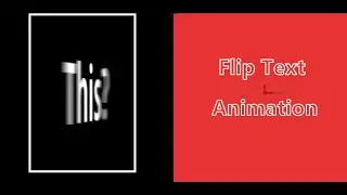 Flip Text Animation | Davinci Resolve