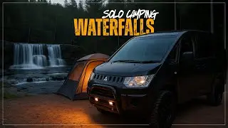 ⛺ Overnight Camping in Haruru Falls, New Zealand | Relaxing Time, Bird Chirping and Beautiful Views